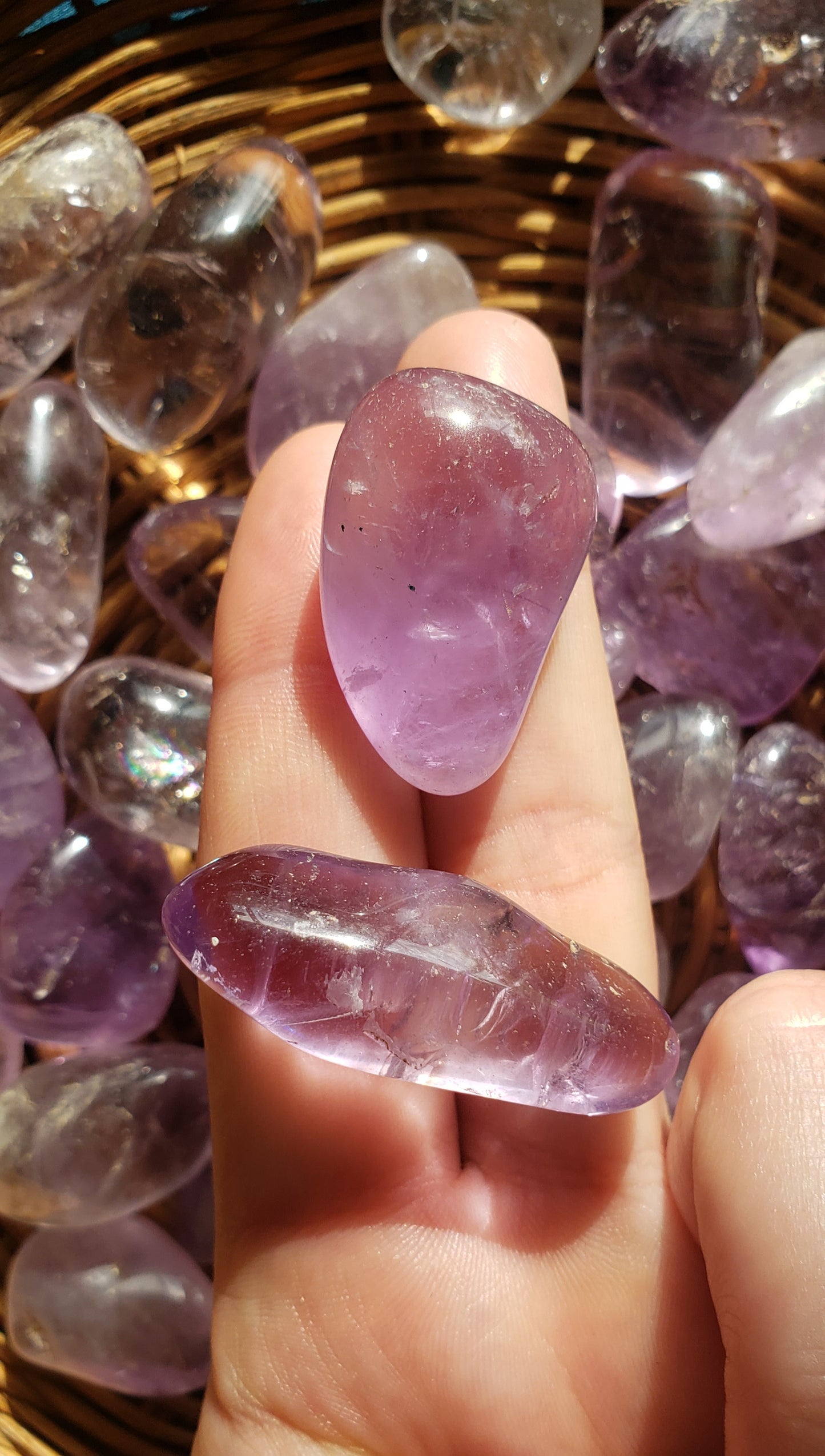 Amethyst Tumbled Stone