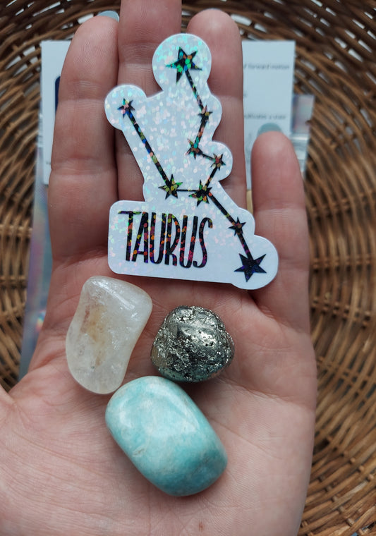 Taurus Zodiac Crystal Set