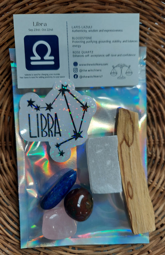 Libra Zodiac Crystal Set