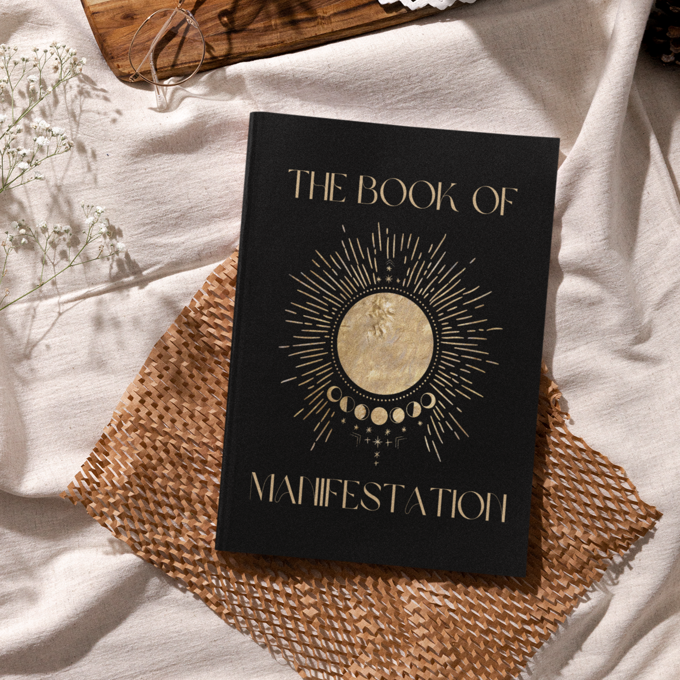 Book of Manifestation | Manifesting Journal | Metaphysical Journal | Meditation Gift | Grimoire Journal | Gratitude Journal | Tarot Journal