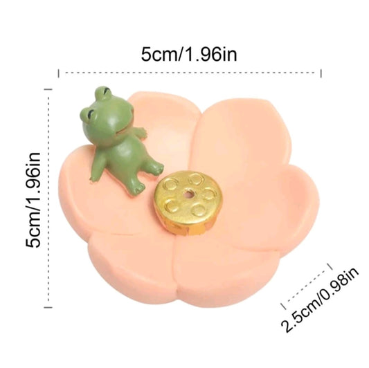 Incense1pc Small Animal & Flower Design Incense Stick Holder