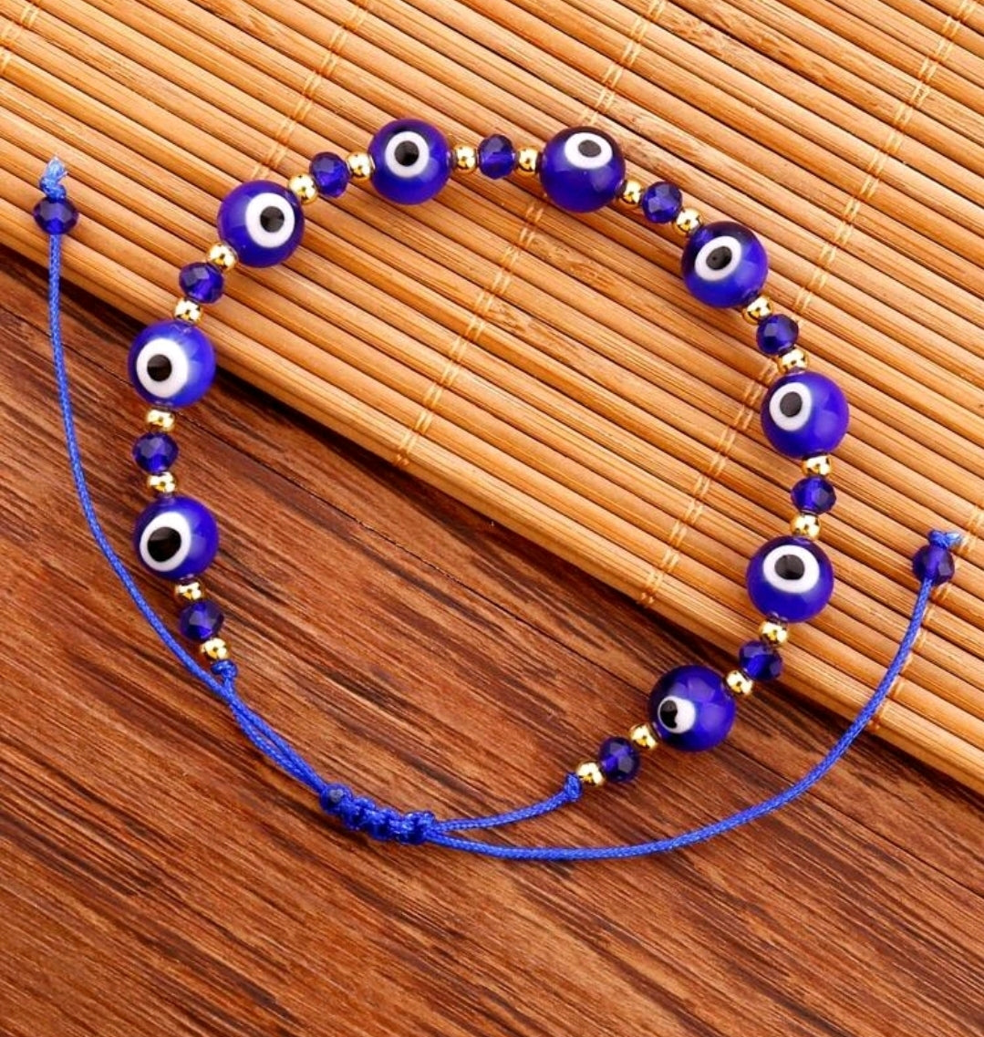 Evil Eye Beaded Bracelet