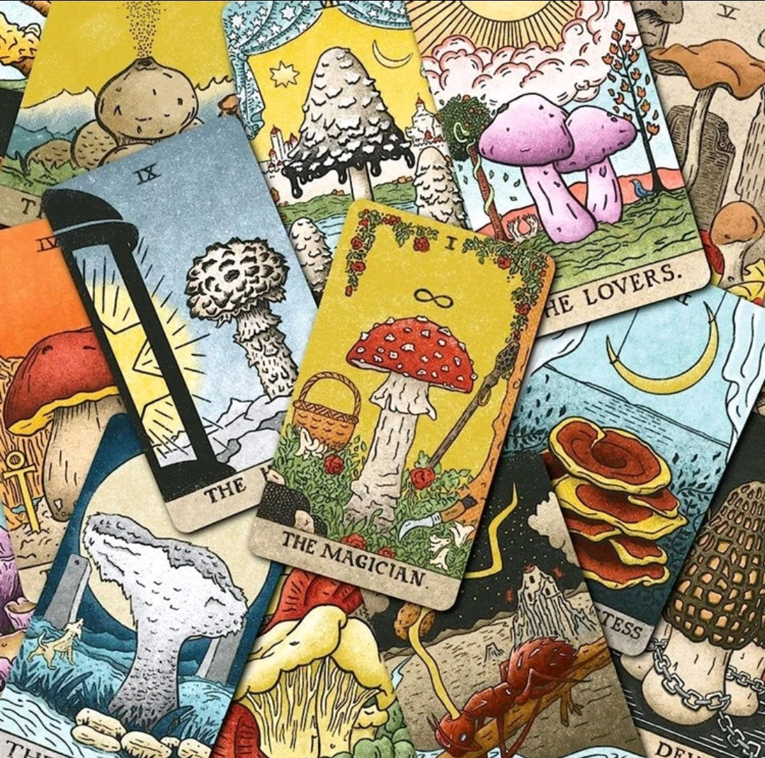 The Mushroom Hunter's Tarot 78 Card Deck