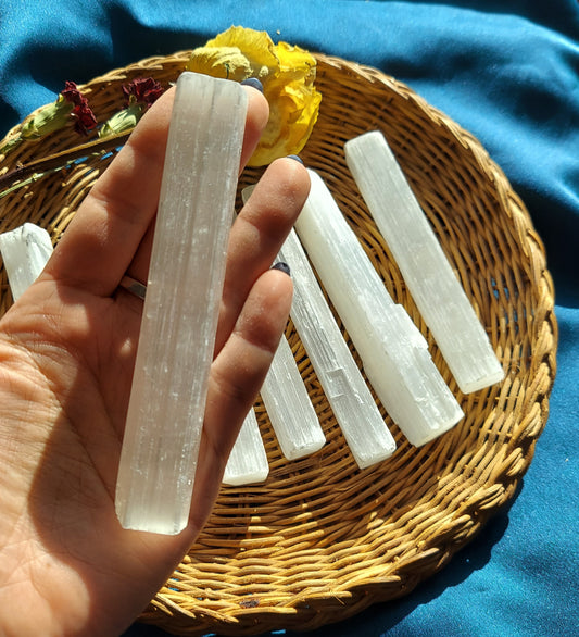 Selenite Wand