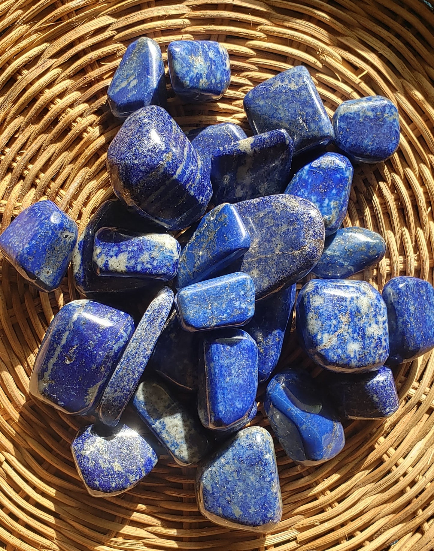 Lapis Lazuli Tumbled Stones