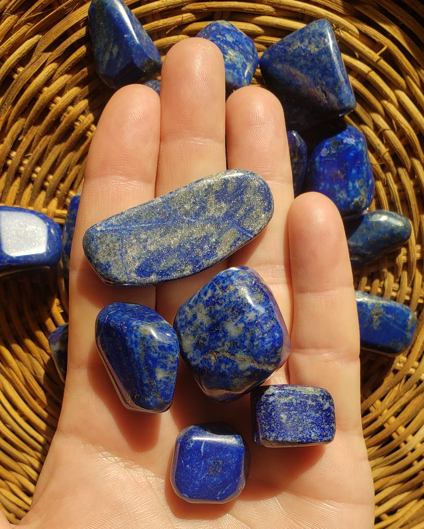 Lapis Lazuli Tumbled Stones