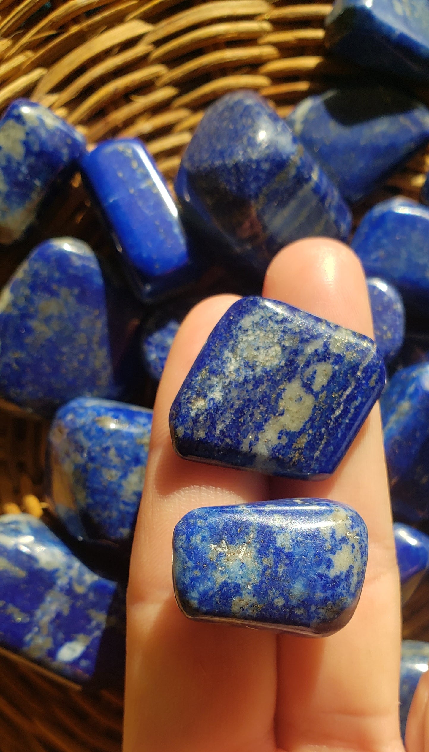 Lapis Lazuli Tumbled Stones