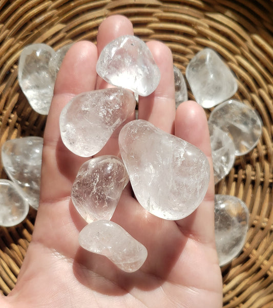 Clear Quartz Tumbled Stone