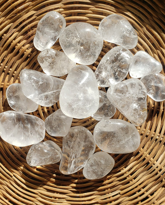 Clear Quartz Tumbled Stone