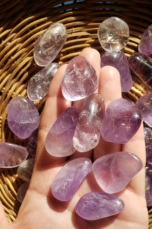 Amethyst Tumbled Stone