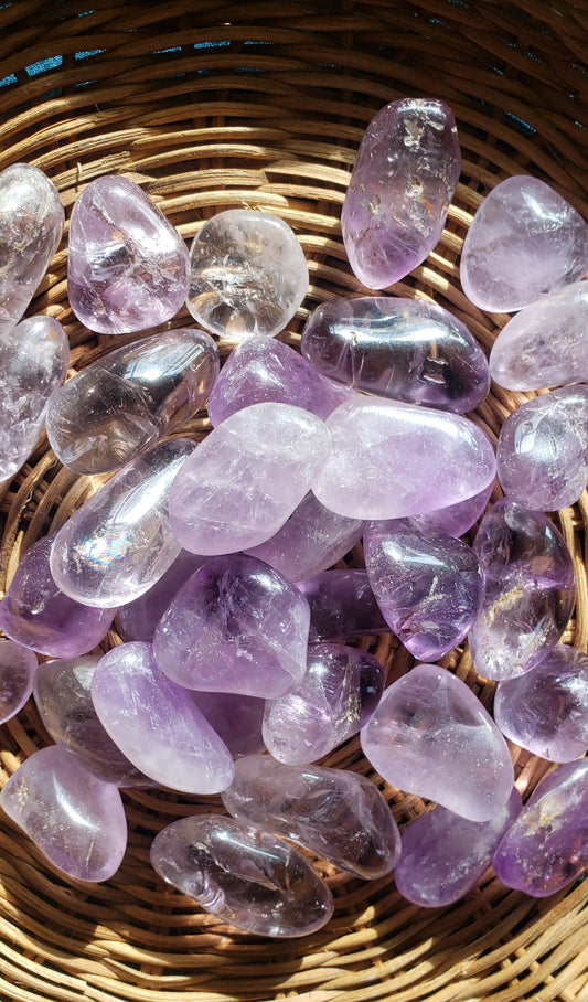 Amethyst Tumbled Stone