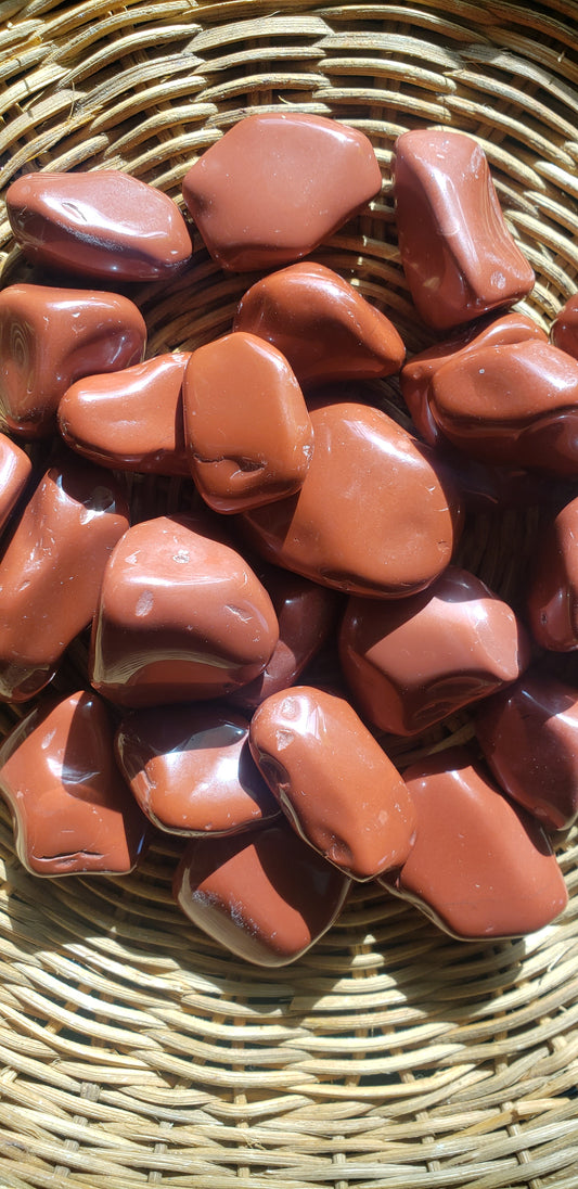 Red Jasper Tumbled Stones