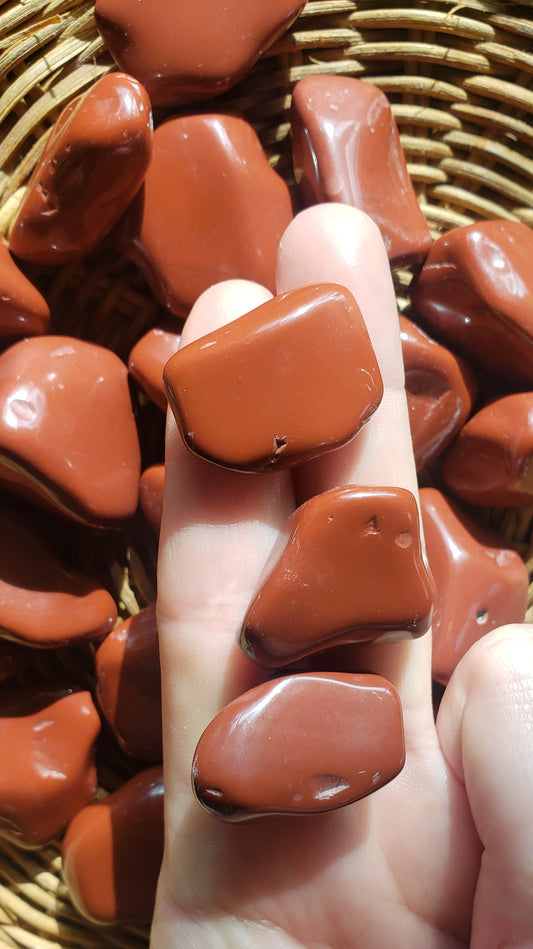Red Jasper Tumbled Stones