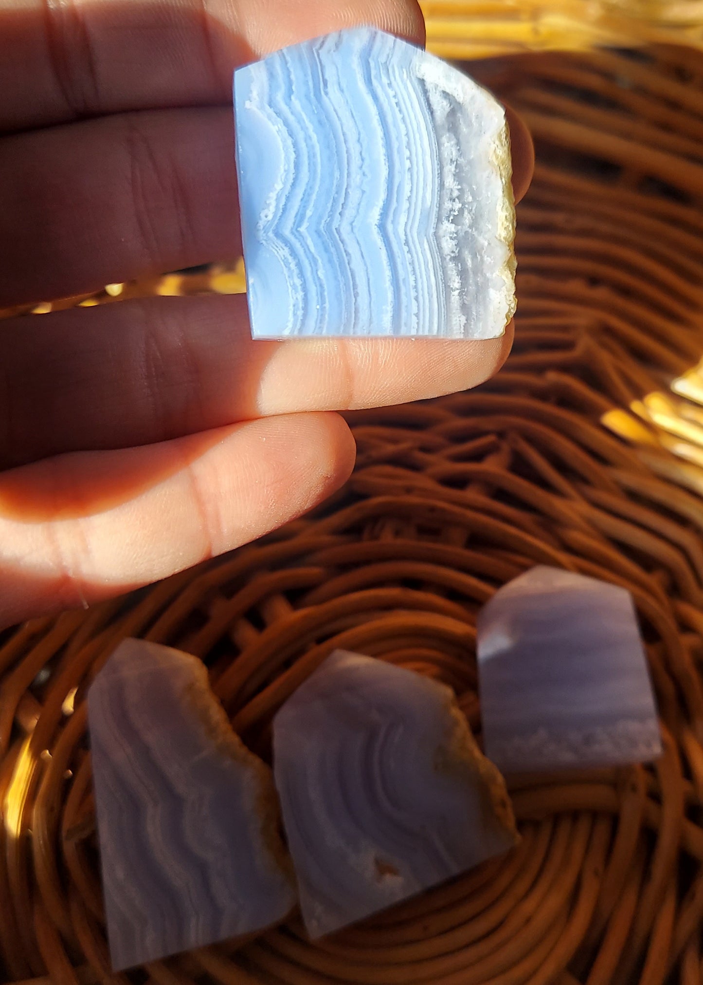 Blue Lace Agate (1 in)