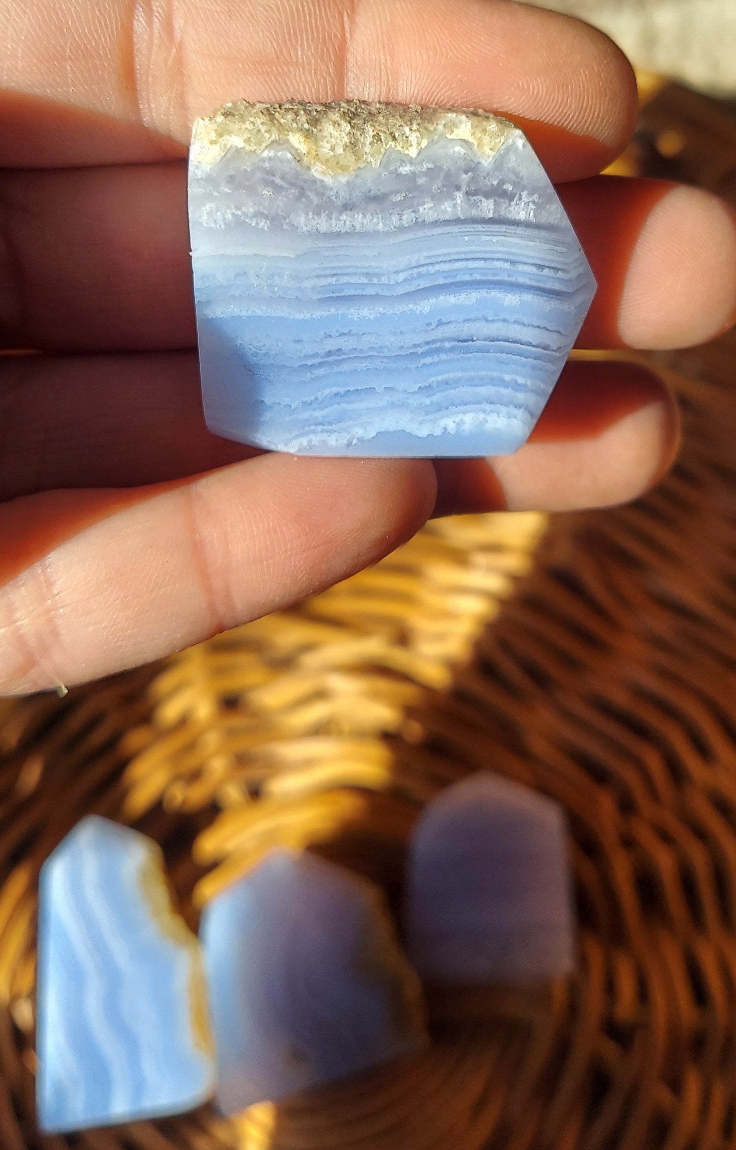 Blue Lace Agate (1 in)