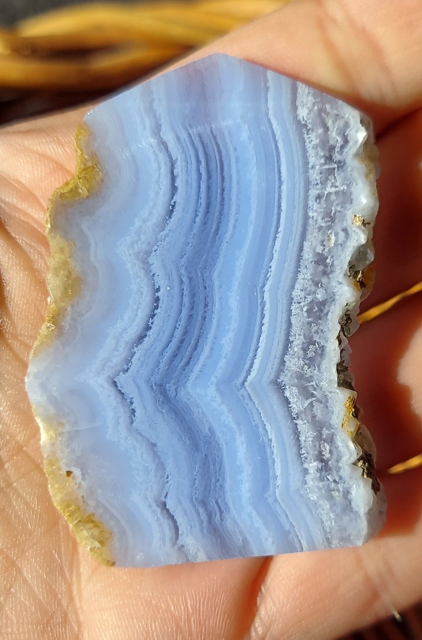 Blue Lace Agate  (2 in)