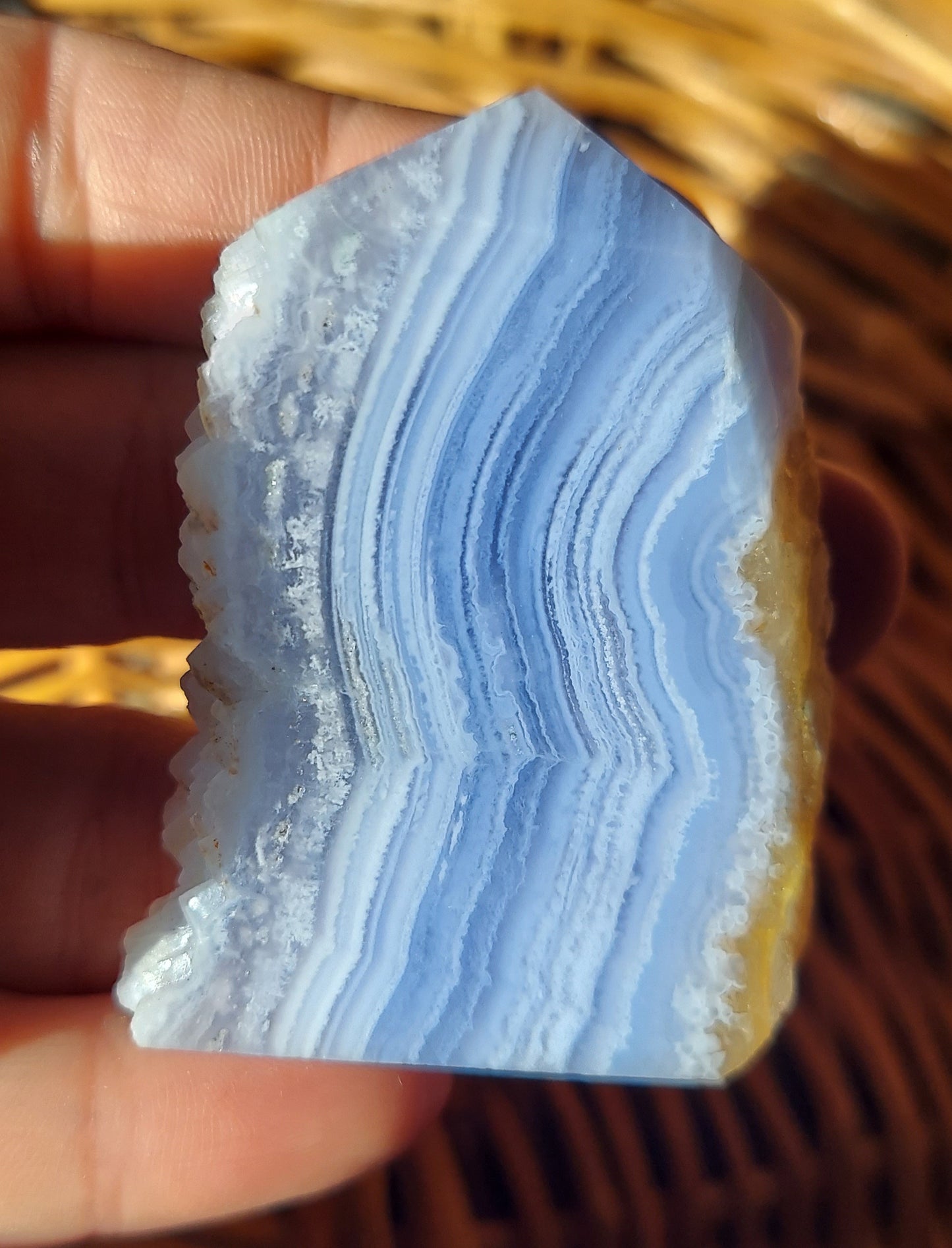 Blue Lace Agate  (2 in)