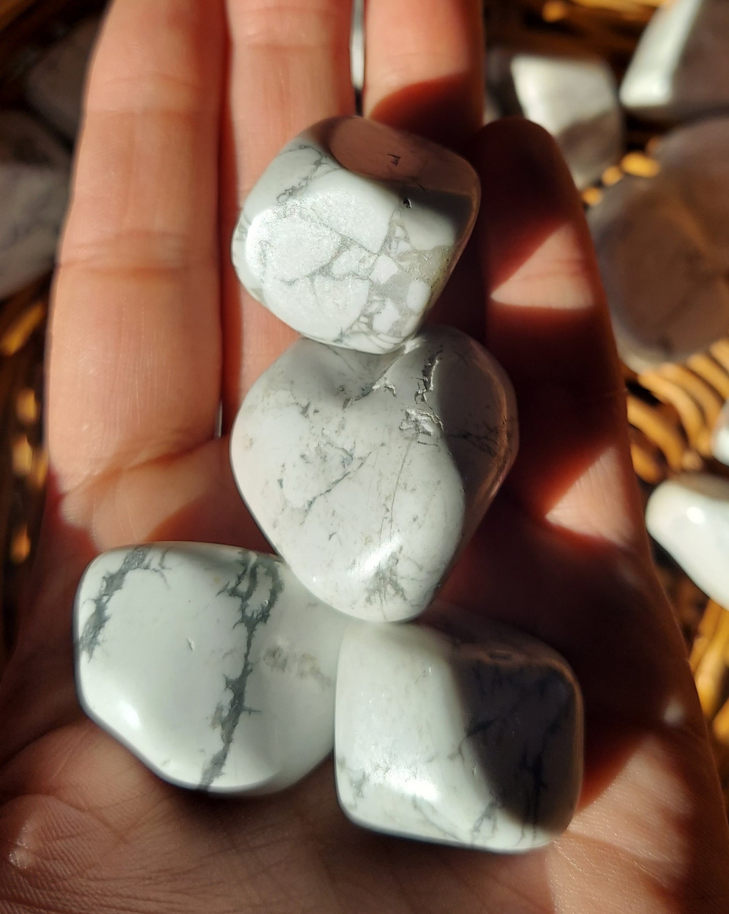 Howlite Tumbled Stone