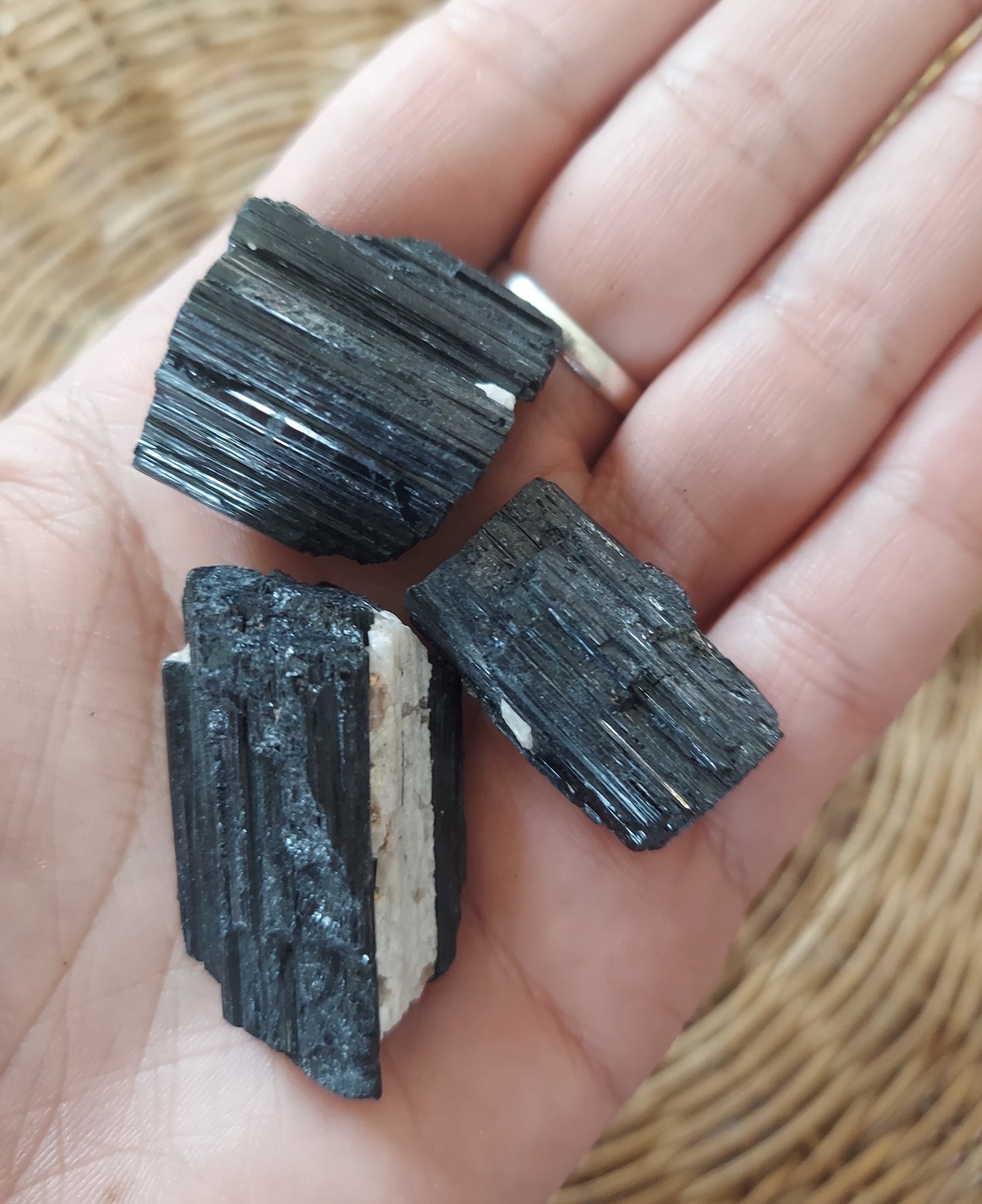 Raw Black Tourmaline