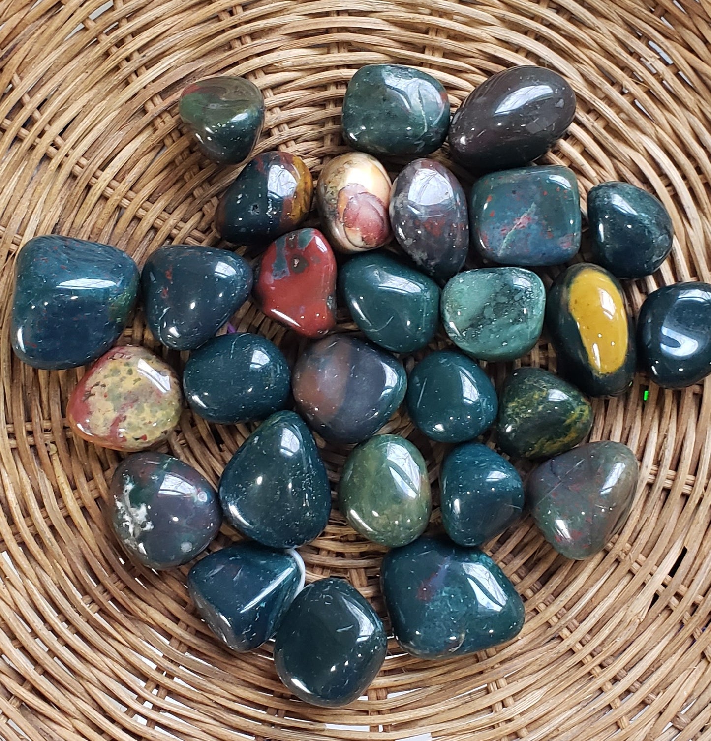 Bloodstone Tumbled Stone