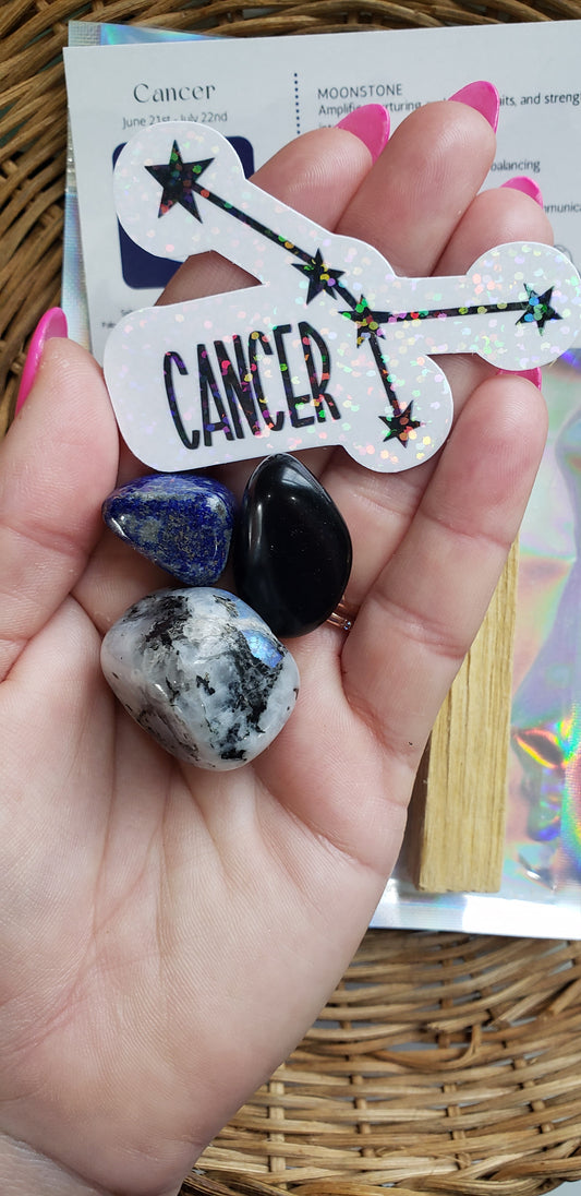 Cancer Zodiac Crystal Set