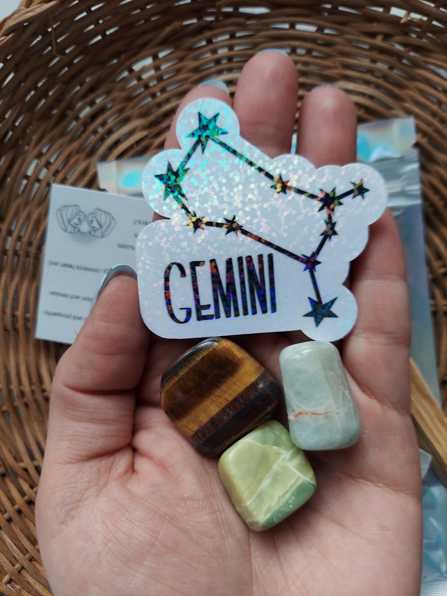 Gemini Zodiac Crystal Set