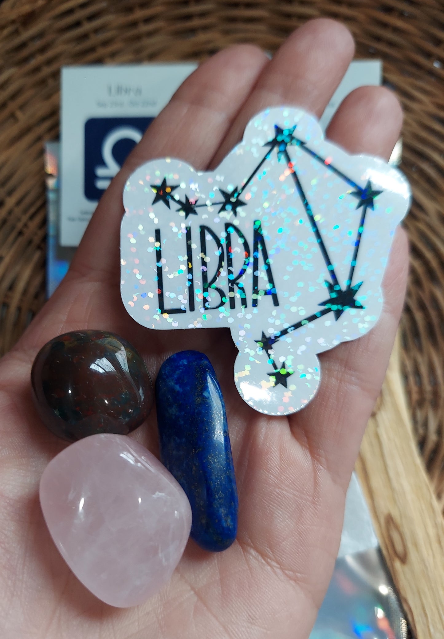 Libra Zodiac Crystal Set