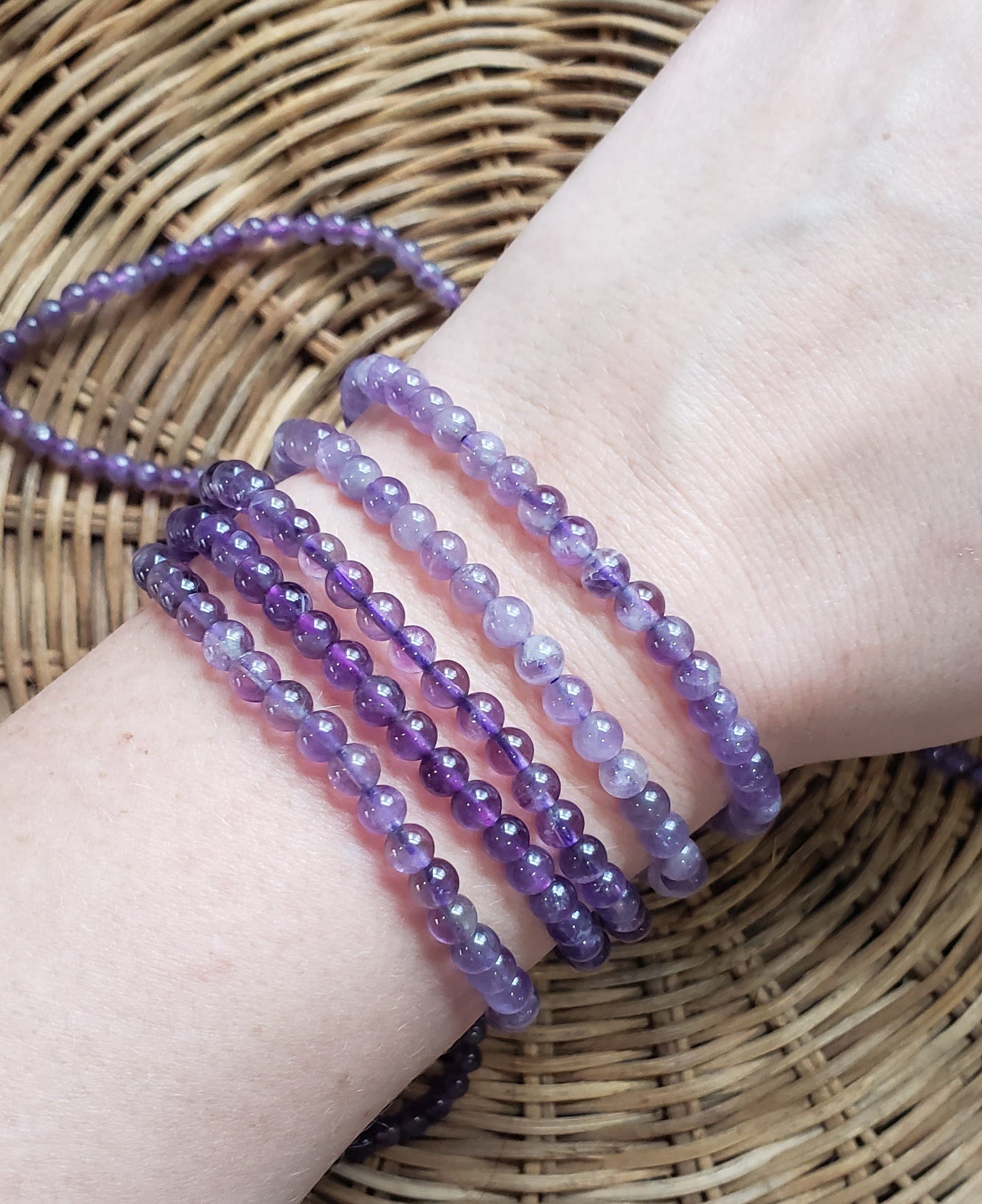 Amethyst Bracelet (4mm)