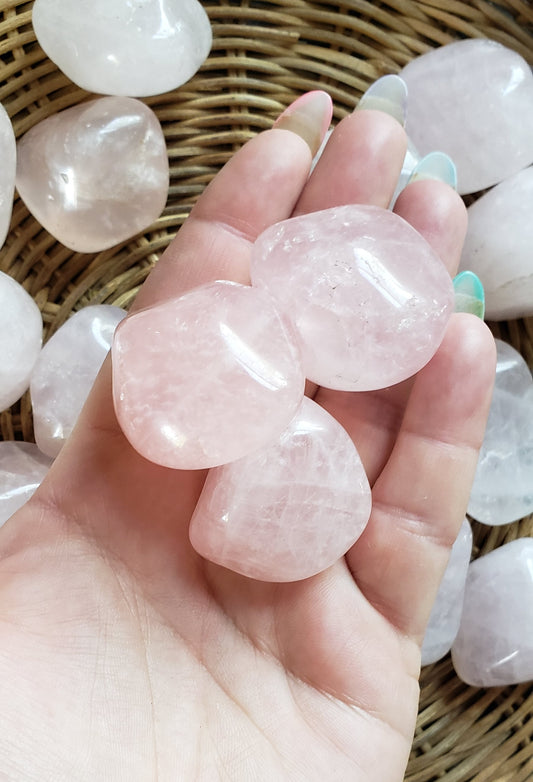 Rose Quartz Tumbled Stone