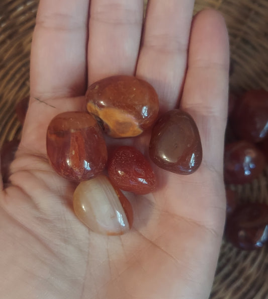 Carnelian Tumbled Stone