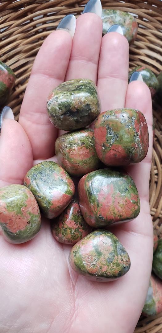 Unakite Polished Tumbled